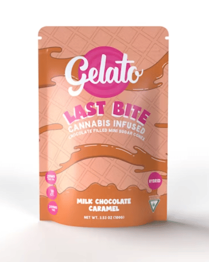 Milk Chocolate Caramel Last Bites 100mg