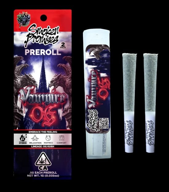 1g VAMPIRE OG Preroll 2pk