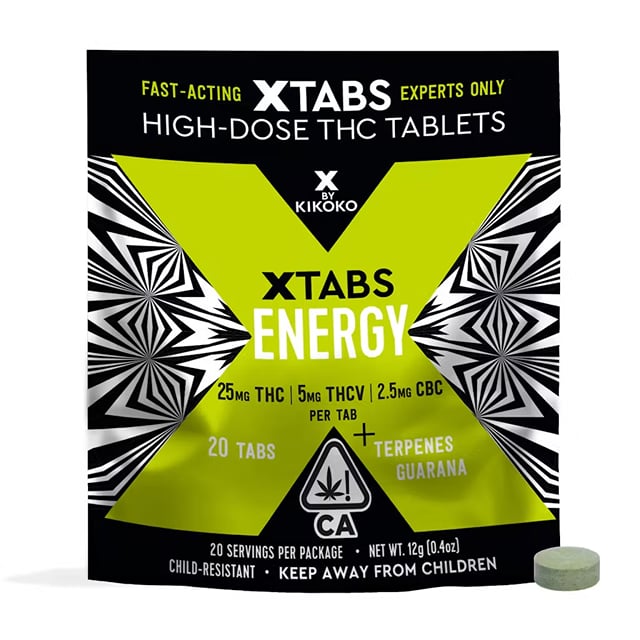 Energy I Xtabs | 500mg - 25mg/tab - 20pk