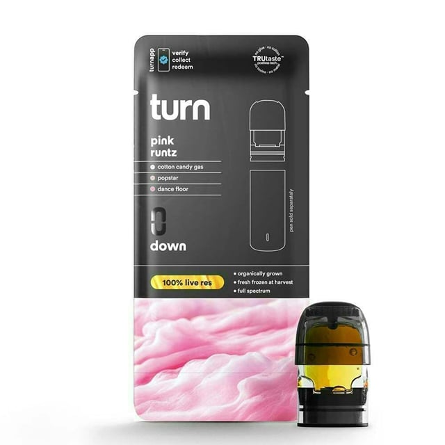 Turn Down Live Resin POD | 1g - Pink Runtz - Indica