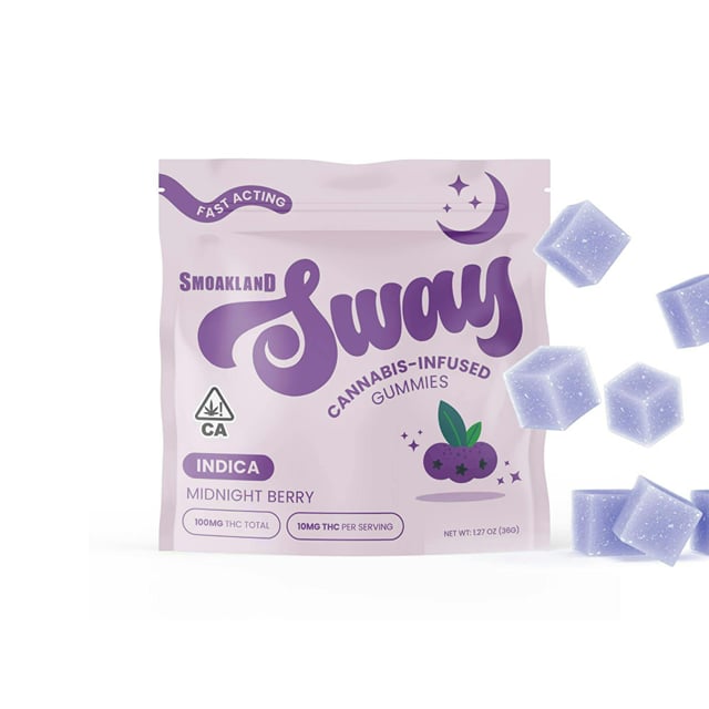 Midnight Berry Gummies | 100mg | 10ct | 10mg/ea