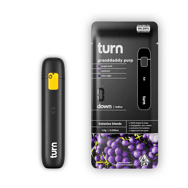 Grandaddy Purp - Botanical Blend - TurnOne AIO - 1g