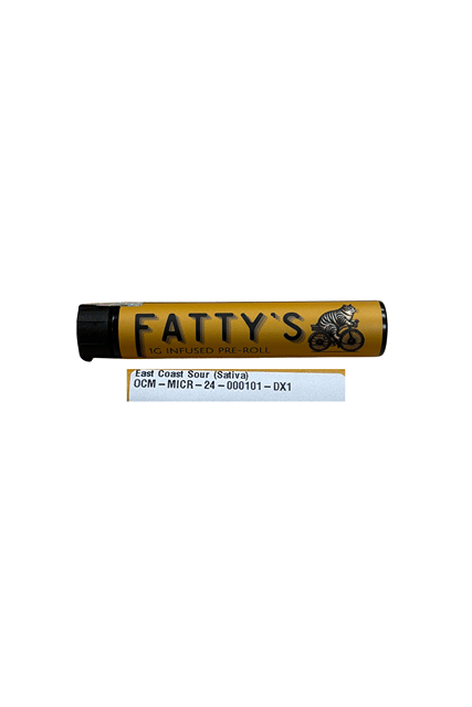 Fatty's | East Coast Sour | Infused Preroll | 1g