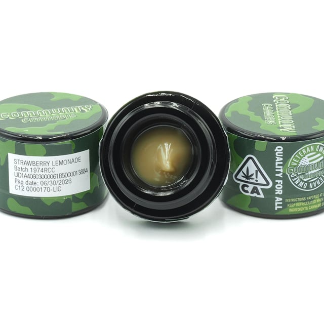 1g Live Rosin Cold Cure | Strawberry Lemonade