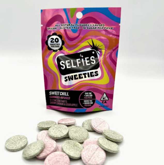 Sweet Chill THC:CBD Sweet Tarts 10-Pk 100mg - Promo