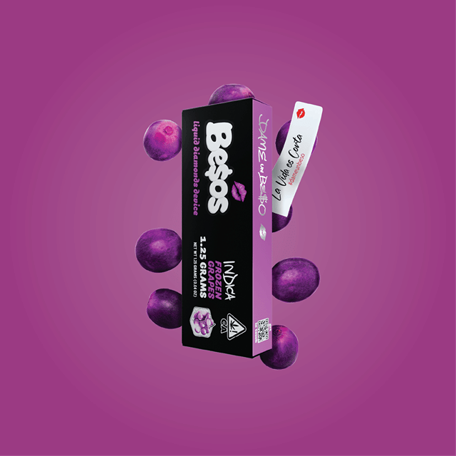 Besos | Frozen Grapes | Live Diamonds Disposable | 1.25g