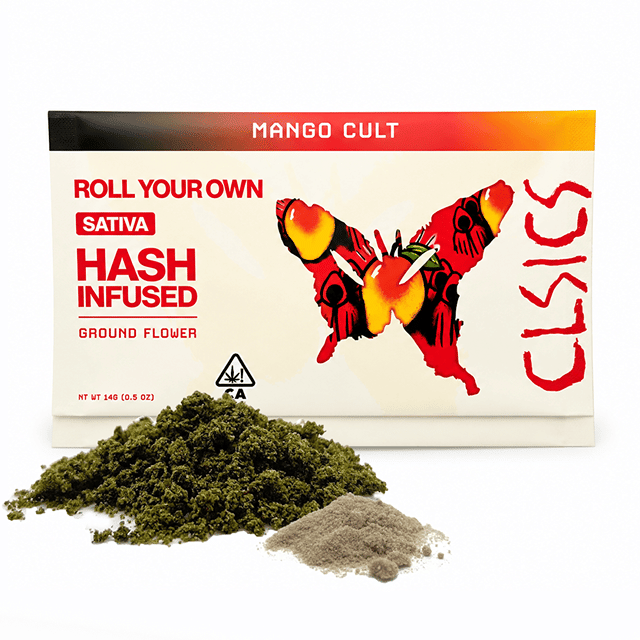 Mango Cult - 14G - Hash Infused flower