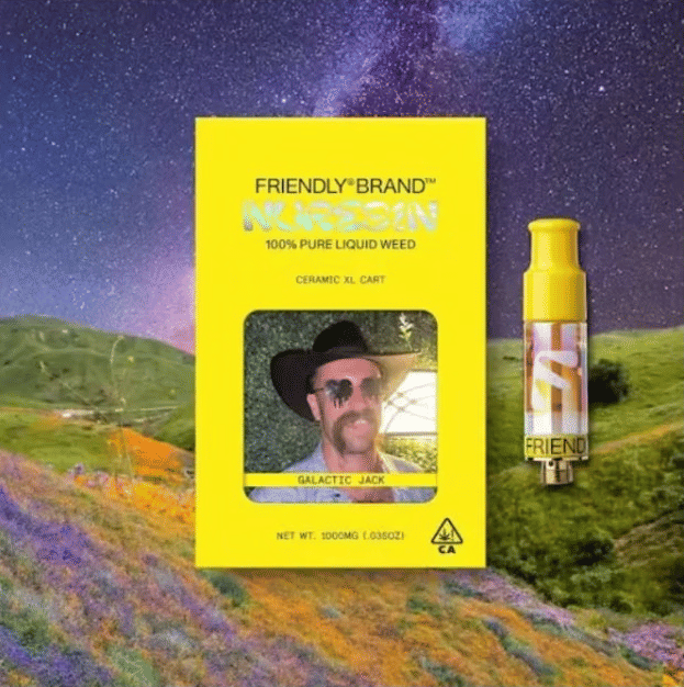 Friendly - Galactic Jack - Nucleus Nu-Resin Cart - 1g