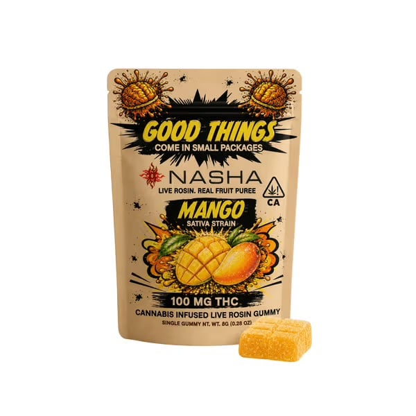 Mango - Papaya Punch - Live Rosin Gummy - 100mg