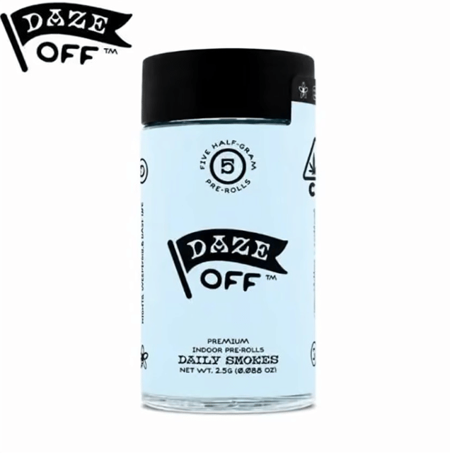 Daze Off - White Rhino - 5 Pack Pre-Roll - 2.5g