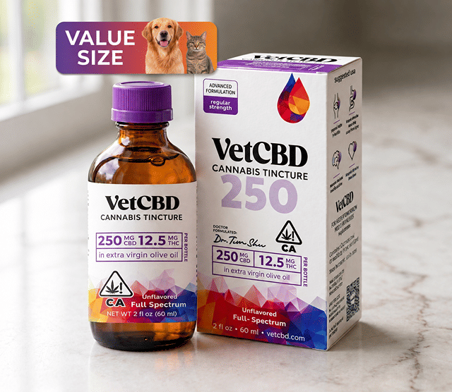 Vet CBD Tincture | 2oz | 20:1 CBD:THC