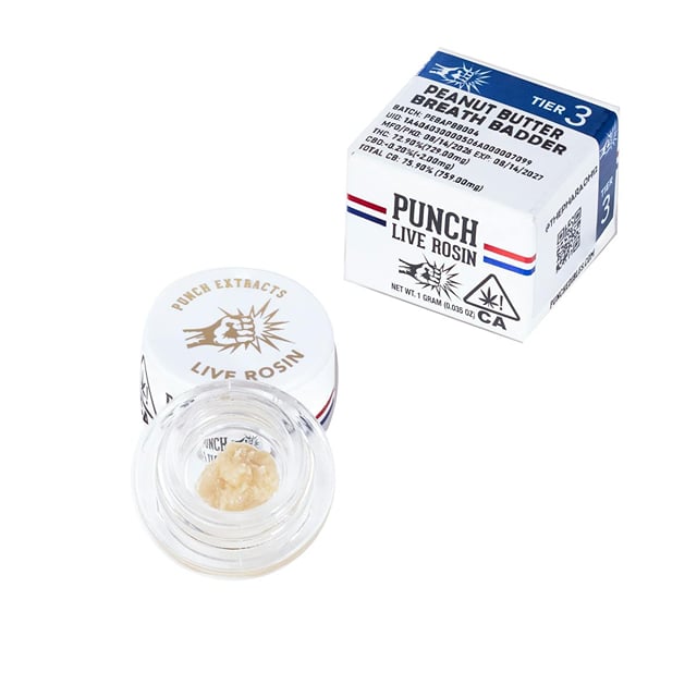 T3 | Peanut Butter Breath | 1g Live Rosin Cold Cure Badder