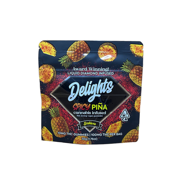 Delights - Diamond Infused Spicy Pina Gummies