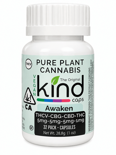 KIND - Kind Caps - Awaken ThcV (32 count)