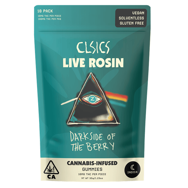 Dark Side of the Berry Rosin Gummies