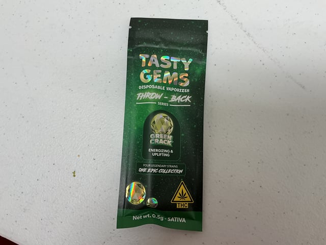 Tasty Gems Green Crack Sativa Vape