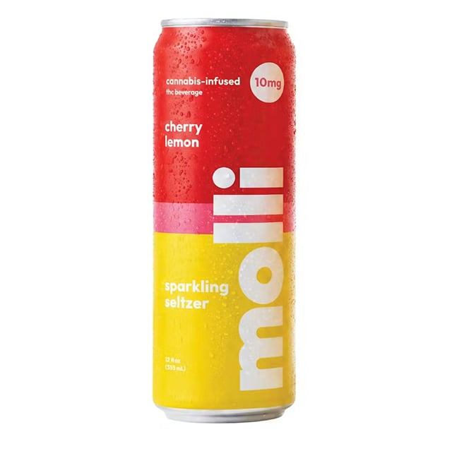 Cherry Lemon Fruit Seltzer | 10mg | 12 fl oz