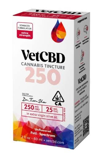 10:1 Extra CBD Pet Tincture 60ml 250mg