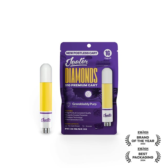 Granddaddy Purp 1G Premium Diamond Cart