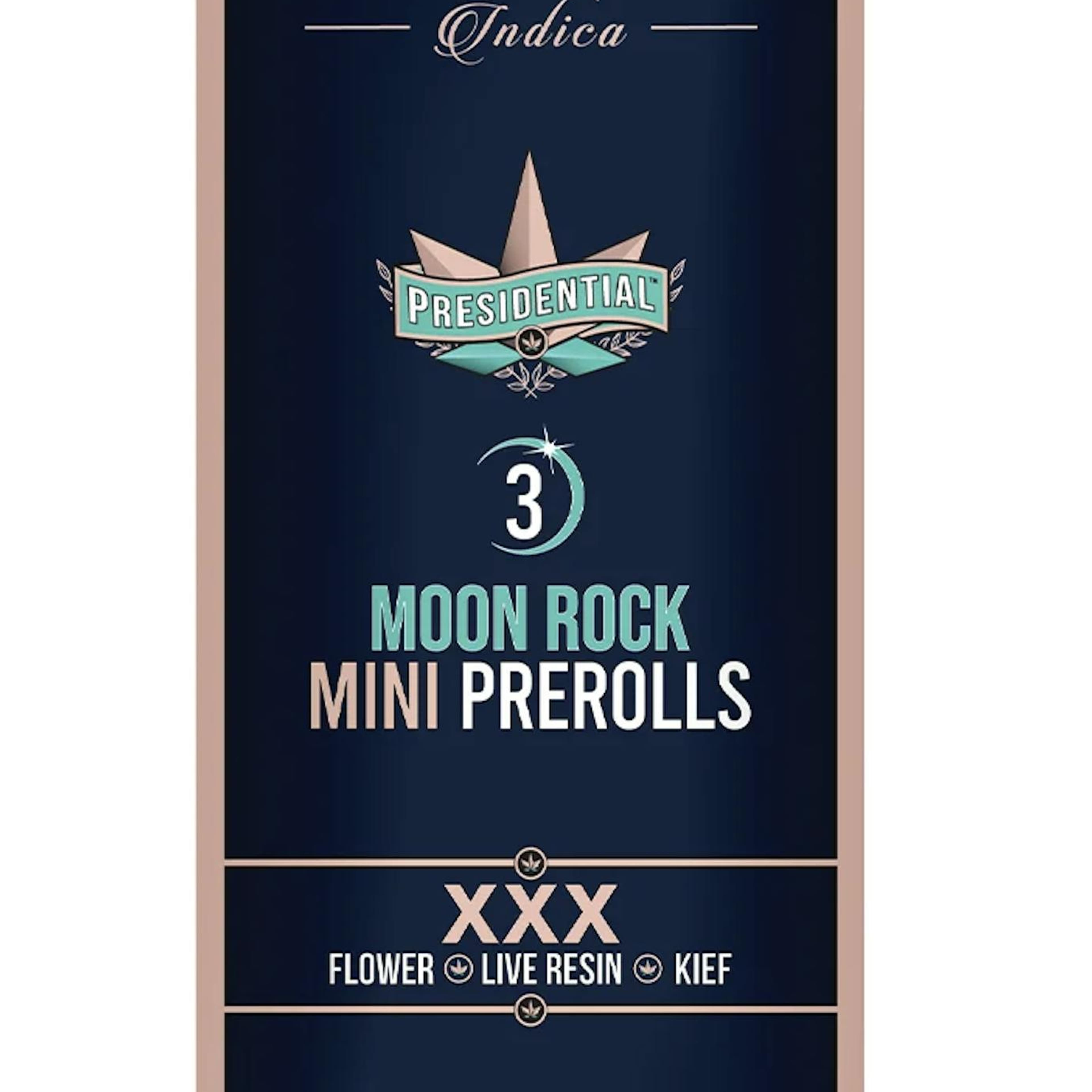 Presidential - XXX - Pee-Wee Moon Rock Mini Pre-Rolls - 3pk - 1.5g - Presidential - XXX - Infused PR PK - 1.5g - $17.99 - Pre-Roll Packs