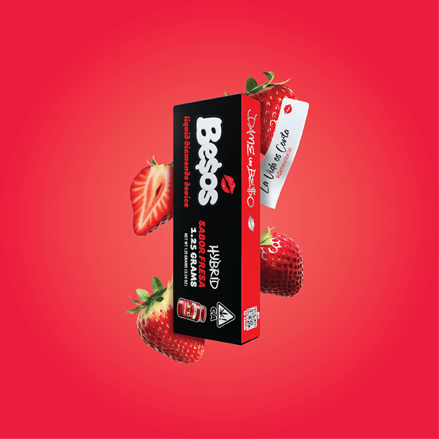 Besos | Sabor Fresa | Live Diamonds Disposable | 1.25g