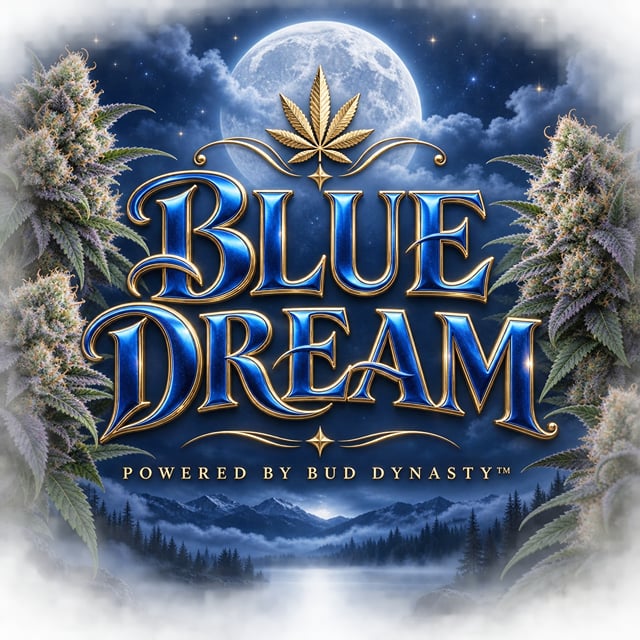 Bud Dynasty- 28g Top Shelf Flower - Blue Dream