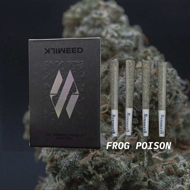 MilkWeed | Frog Poison | 4pk Prerolls | 3.0g