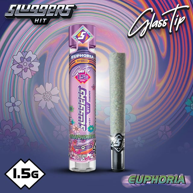 Sluggers Hit | 1.5g - Euphoria - Infused Pre-Roll - Sativa