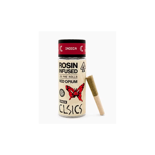 Red Opium - Rosin Infused 5-pk (2.5g)