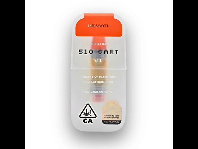 Boutiq - Biscotti Liquid Live Diamonds 1g cartridge