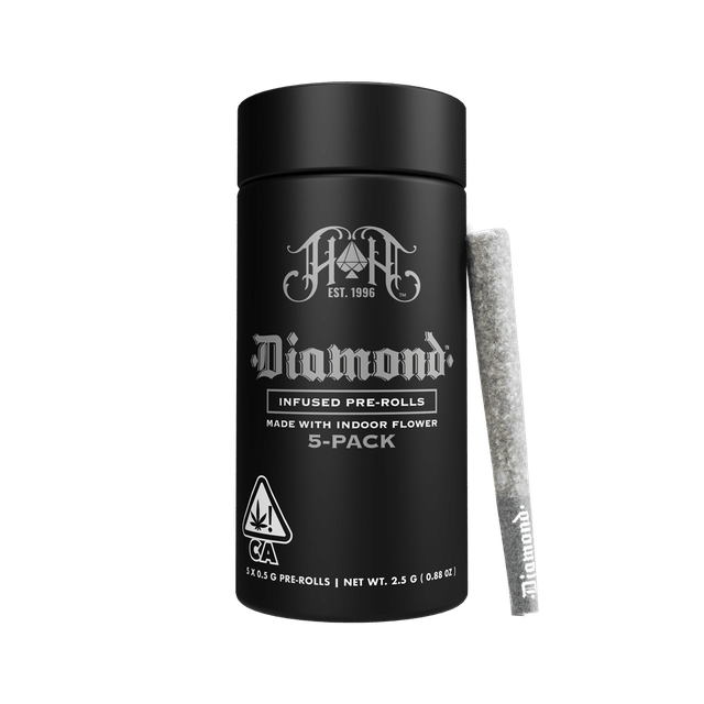 Purple Taffy - Diamond Infused Pre-Rolls | 2.5G 5-Pack