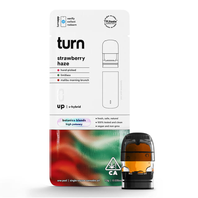 turn: Strawberry Haze Botanica Blends