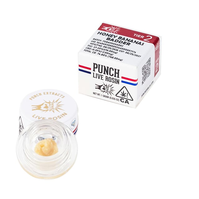 Honey Bananas | Tier 2 | 1g Live Rosin