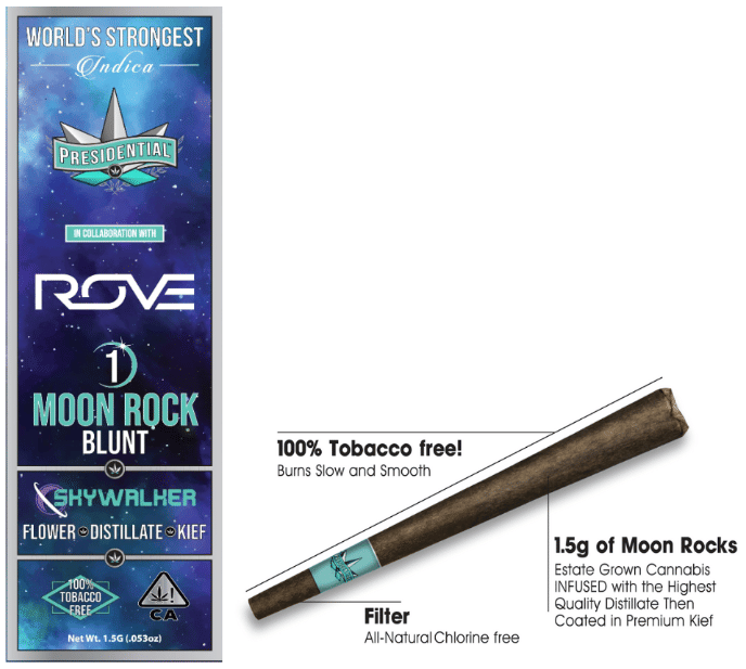 Presidential: Blunt Skywalker Moonrock