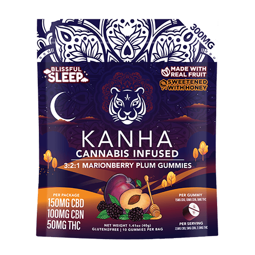 Sleep | Marionberry Plum | 3:2:1 | 150mg CBD/100mg CBN/50mg THC