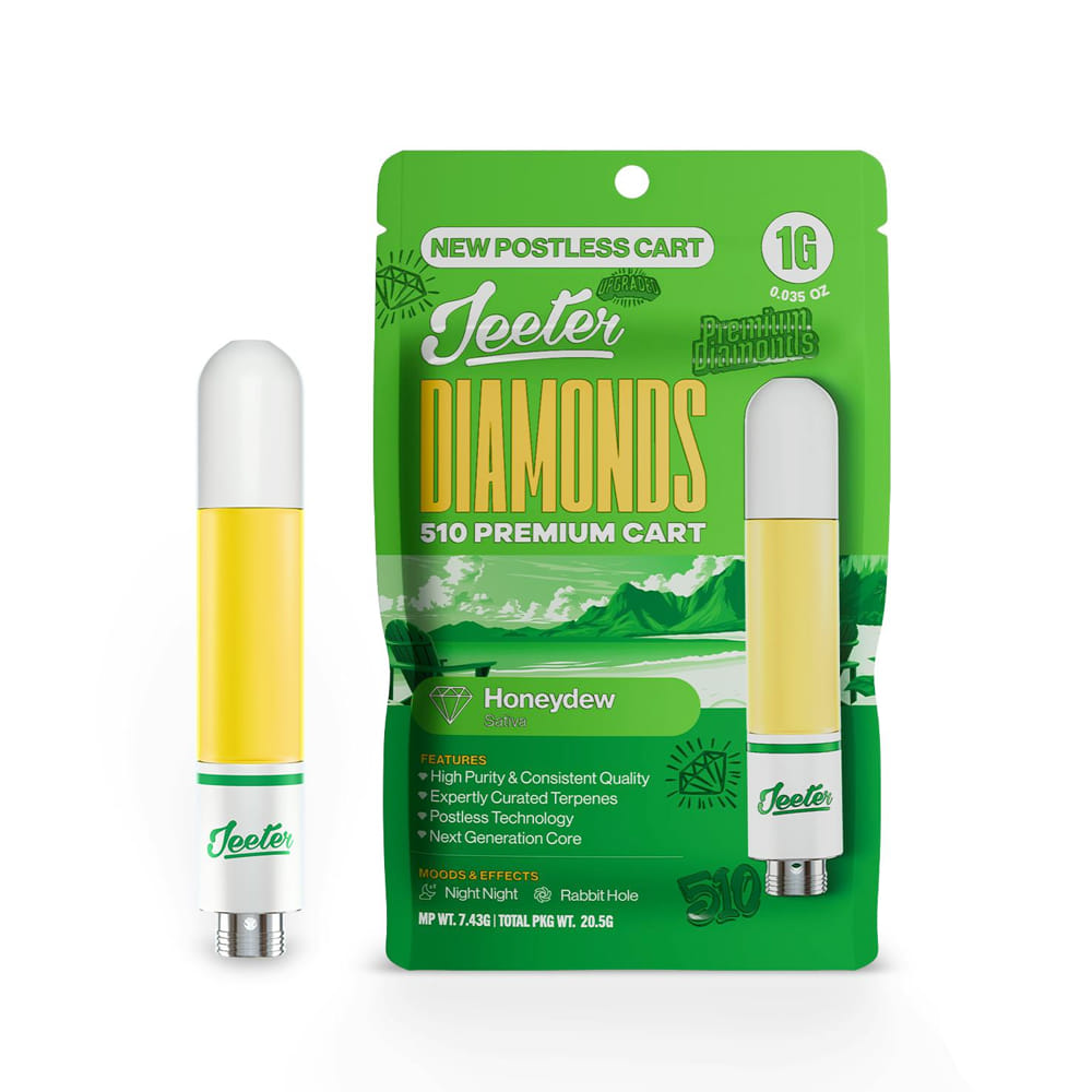 Jeeter: Honeydew (S) Diamond Cartridge - 1g *B2G1 EVERYDAY*