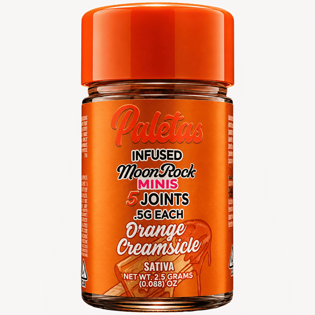 Orange Creamsicle | .5g x 5 Moonrock Pre-Roll Pack