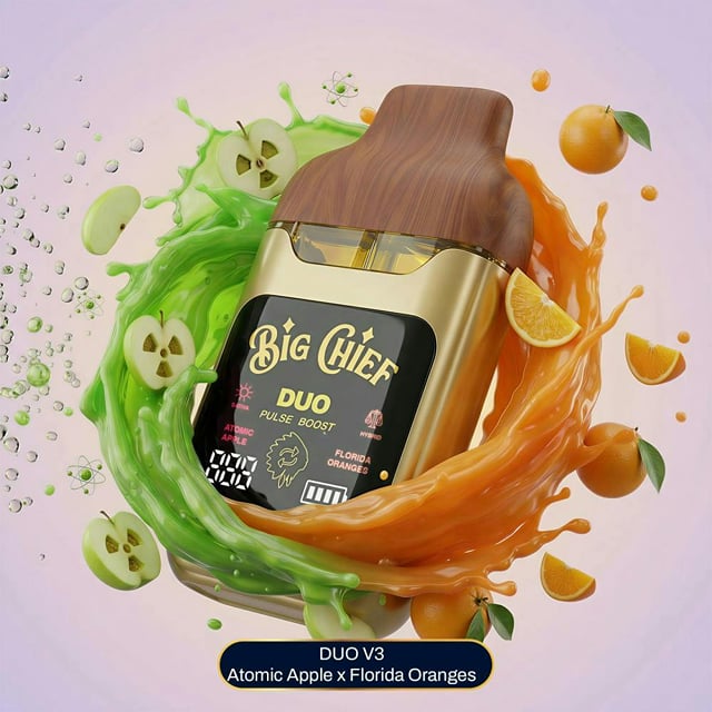 Big Chief | Atomic Apple x Florida Oranges | V3 LD Disposable | 2g