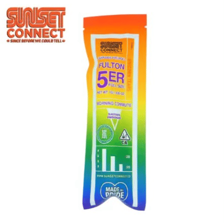 Sunset Connect (Fulton 5'er) - Unicorn Tears - Pre-Roll - 1g - Sunset Connect - UT - Pre-Roll - 1g - $5.26 - Pre-Rolls