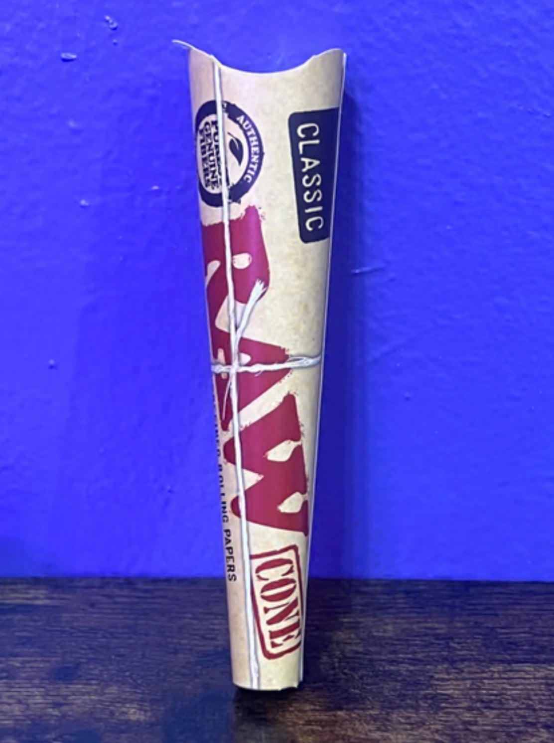Raw Cones 6 Pk Organic 1 1/4