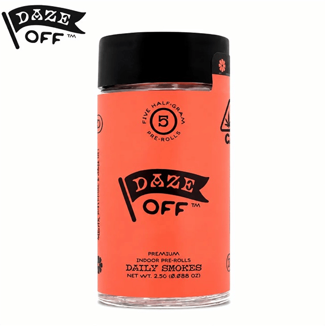 Daze Off - G13 - 5 Pack Pre-Roll - 2.5g