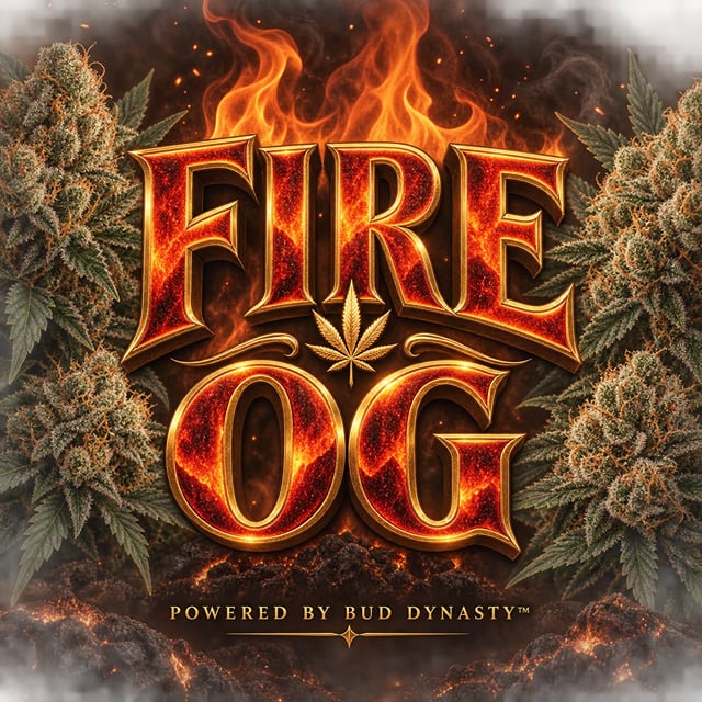 Bud Dynasty- 14g Top Shelf Flower -Fire Og