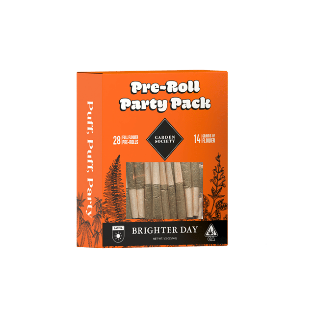 BLUE DREAM PARTY PACK | SATIVA | 28-PK PRE-ROLL ROSETTES | GARDEN SOCIETY