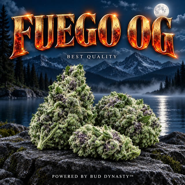 Bud Dynasty- 28g Top Shelf Flower - Fuego Og