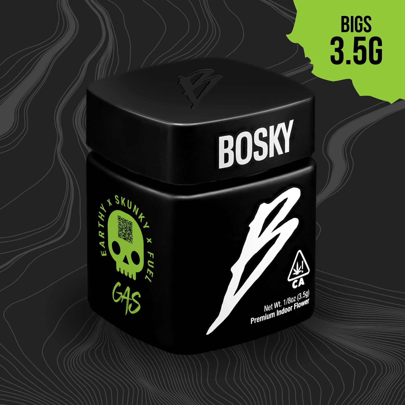 Bosky Genetics: 3.5g Sangria Sativa Flower - 1/8