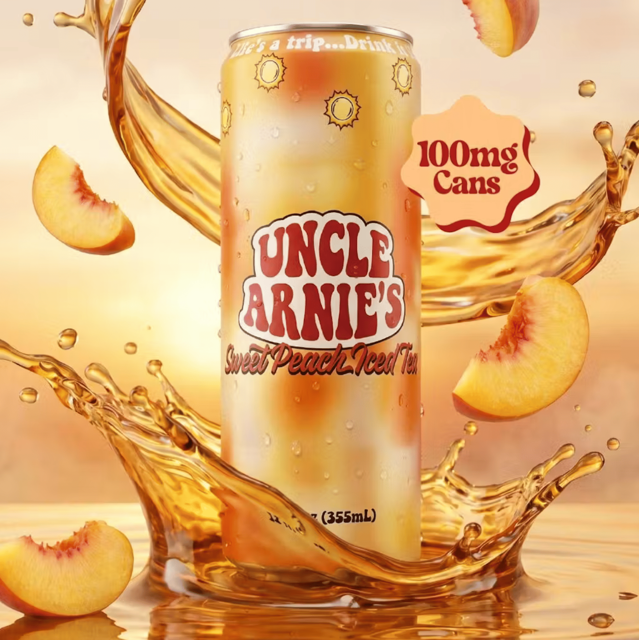 Uncle Arnie's: Sweet Peach Iced Tea