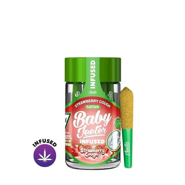 Strawberry Cough - Baby Jeeter - Infused Pre-Rolls