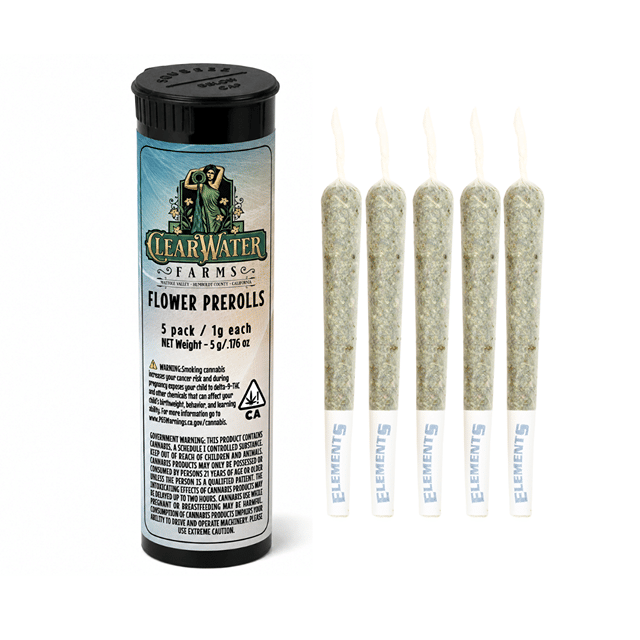 PAPAYA 1 GRAM FLOWER PREROLL - 5 PACK