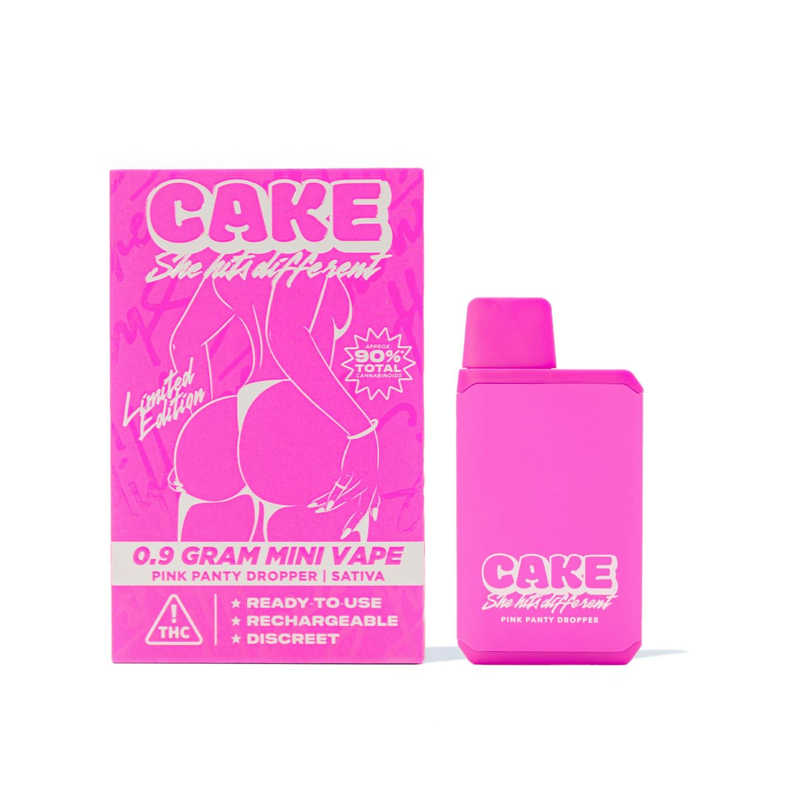 CAKE she hits different: Pink Panty Dropper