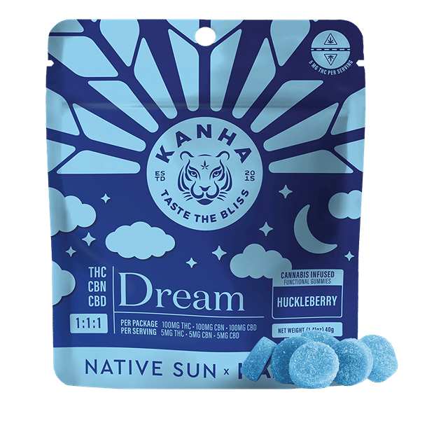 Moonlight Berry Sugar Free l 1:1:1 100MG Gummies